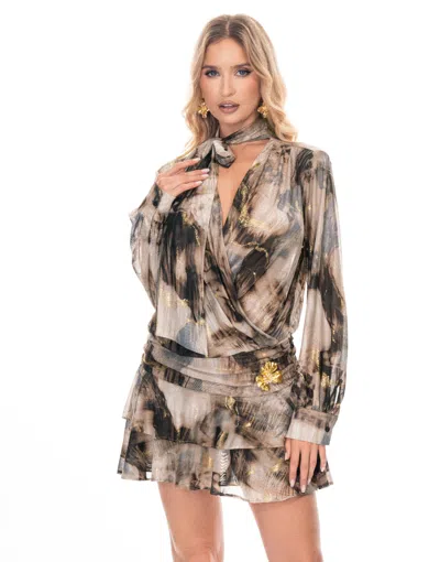 Truedames Mini Dress In Multi