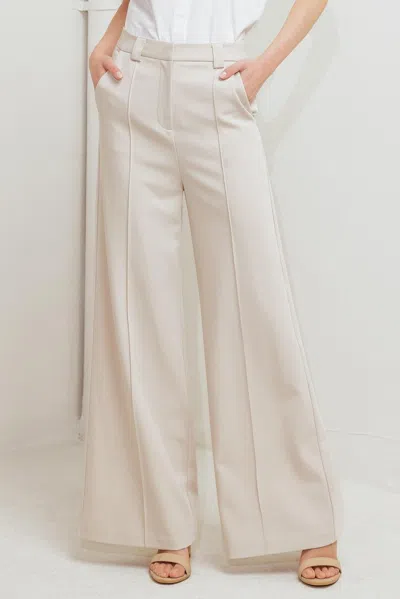 Truedames Monday Flow Woven Pants In Sand