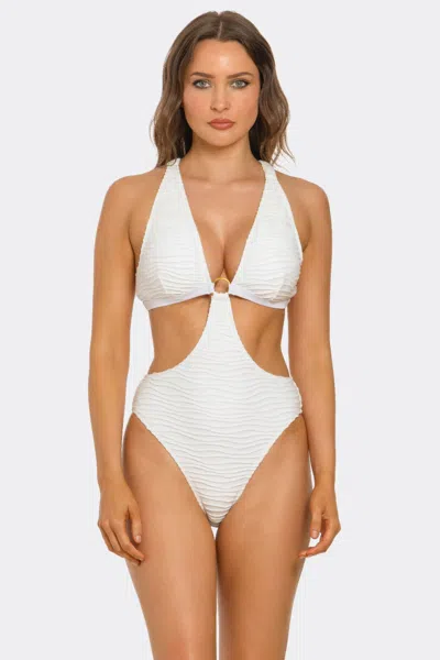 Truedames Moonlit Monokini In White
