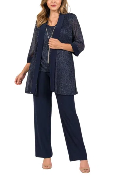 Truedames Mother Of The Bride Pantsuit In Blue