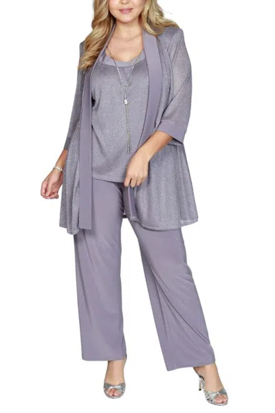 Truedames Mother Of The Bride Pantsuit In Purple