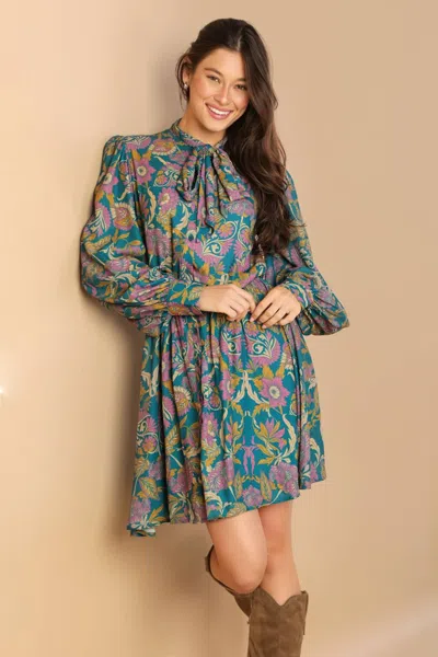 Truedames Much To Do Woven Mini Dress In Multi