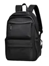 Truedames Multi Pocketed Adjustable Strap Backpack Bag In Black