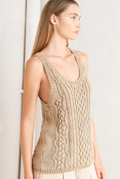 Truedames Never Forget Knit Tank Top In Multi
