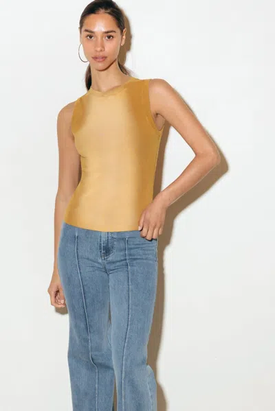Truedames No One Prettier Knit Tank Top In Brown