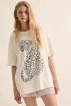 Truedames One Shoulder Side Slit Tie-up Maxi Dress In Neutral