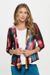 Truedames Open Cardigan In Multi