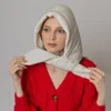 Truedames Padded Puffer Snood Hat With Tie In Gray