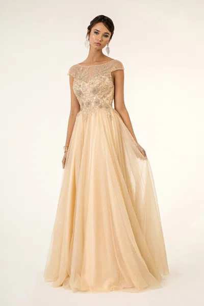 Truedames Pageant A-line Formal Dress In Neutral