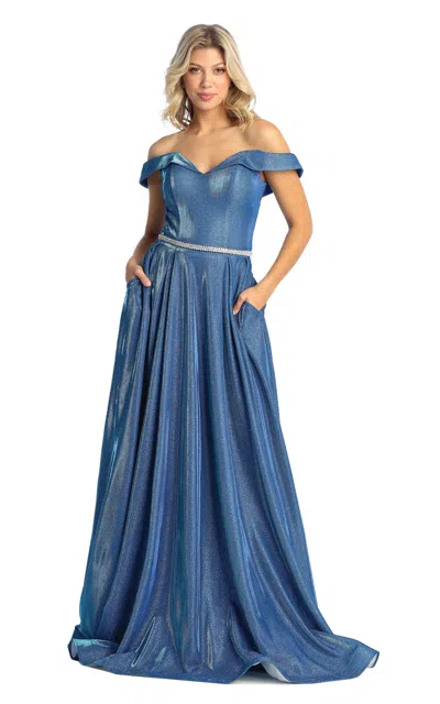 Truedames Pageant A-line Formal Gown In Multi