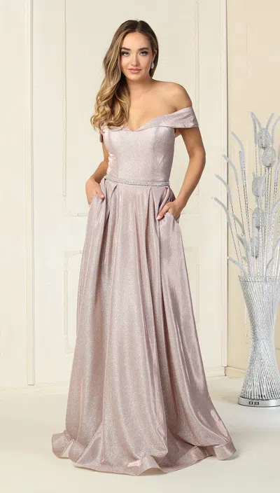Truedames Pageant A-line Formal Gown In Pink