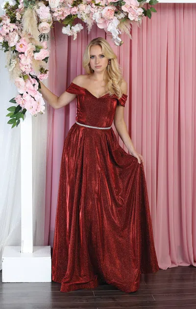Truedames Pageant A-line Formal Gown In White