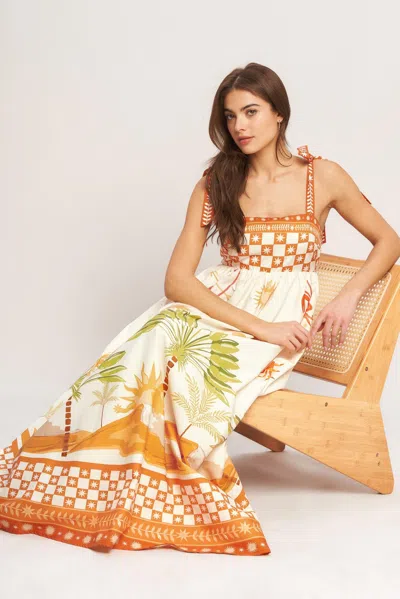 Truedames Palm Coast Dream Woven Maxi Dress In Multi
