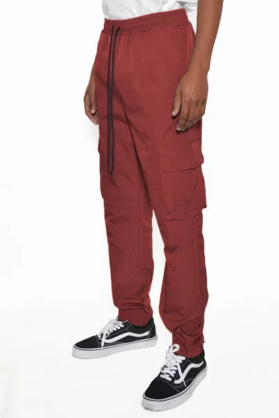 Truedames Peacock Iridesceint Jogger Pants In Multi