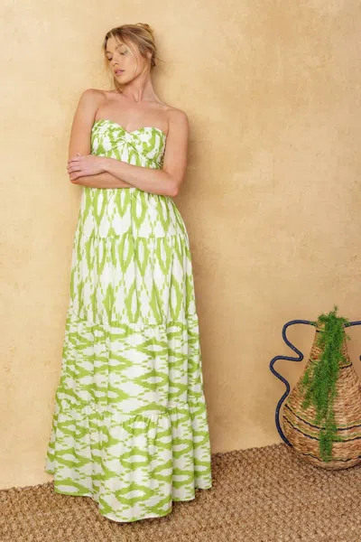 Truedames Petals Of Time Woven Maxi Dress In Multi