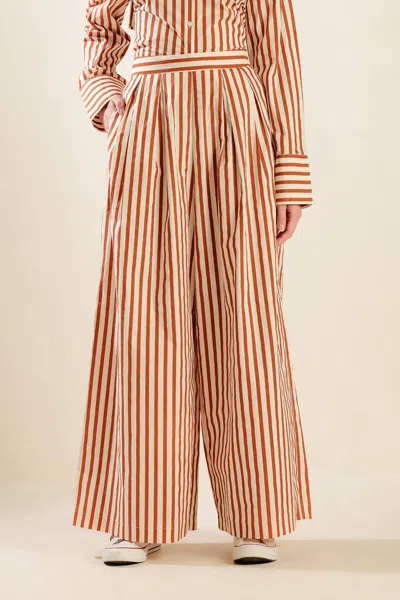 Truedames Pieces Of My Heart Woven Pants In Multi