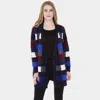 Truedames Plaid Check Cardigan In Multi