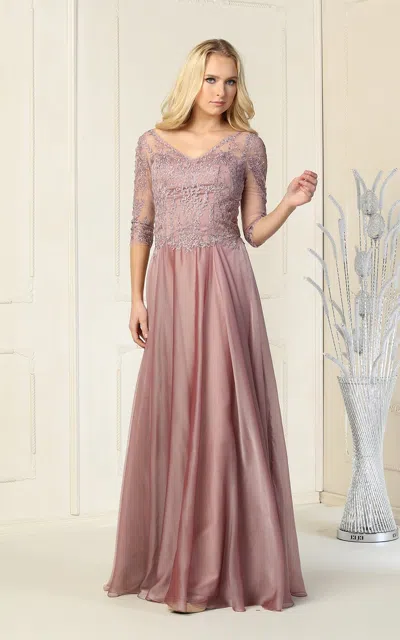 Truedames Plus Size Mother Of The Bride Dress In Pink