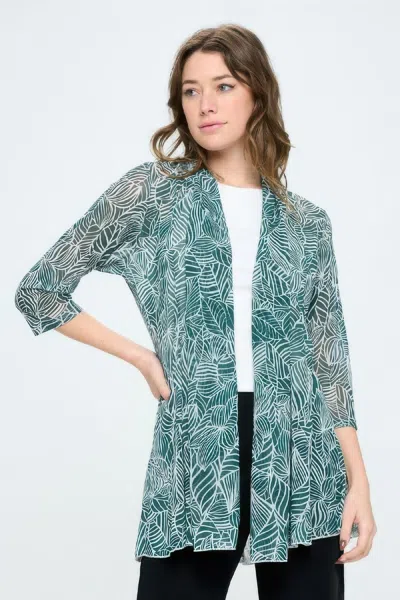 Truedames Plus Size Mr Princess Jacket In Green