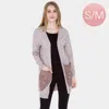 Truedames Pockets In Front Detail Soft Cardigan In Multi