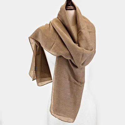 Truedames Polyester Winter Scarf In Brown