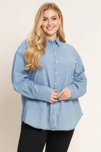 Truedames Power Tailoring Lightweight Shirt In Blue