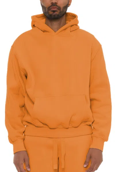 Truedames Premium Cotton Blend Hoodie In Orange