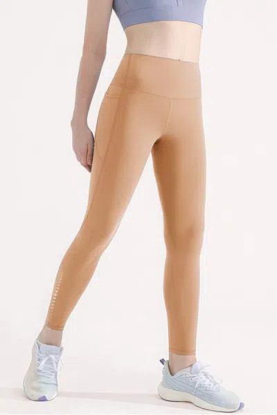 Truedames Premium Yoga Legging With Pocket In Pink