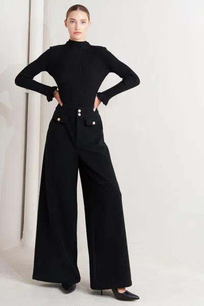 Truedames Prestige Volume Black Woven Pants