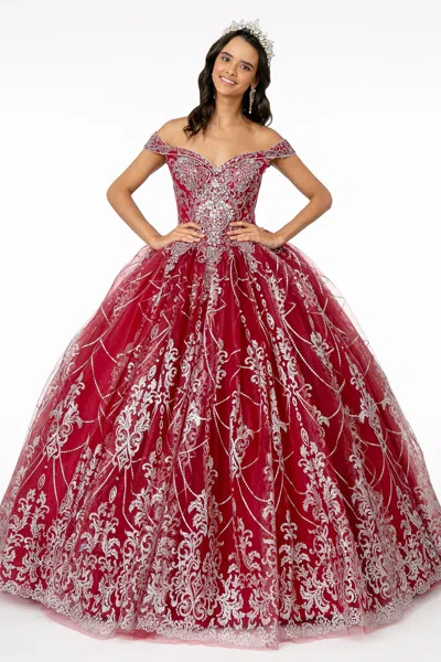 Truedames Princess Ball Gown In Red