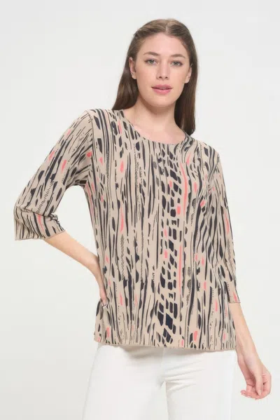 Truedames Print Hit Merrow Top In Multi