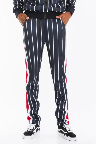 Truedames Printed Poly Span Track Pants In Multi