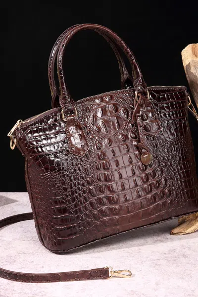 Truedames Pu Leather Handbag In Gold