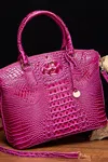 Truedames Pu Leather Handbag In Red