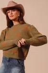 Truedames Pumpkin Rhombus Halloween Thanksgiving Sweater In Multi