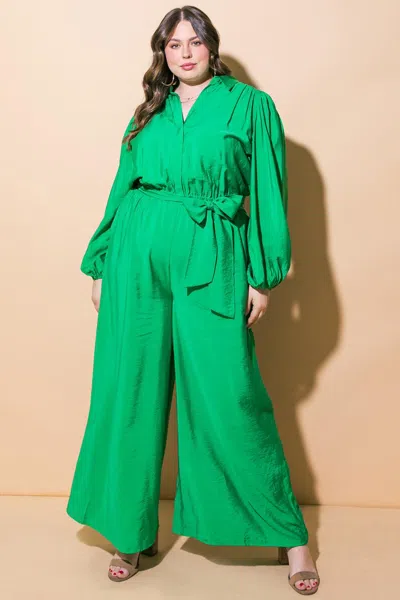Truedames Ready For Today Woven Jumpsuit In Animal Print