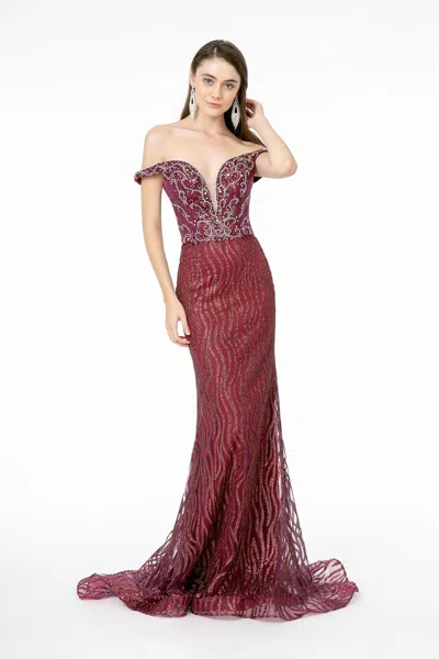 Truedames Red Carpet Mermaid Gown In Multi