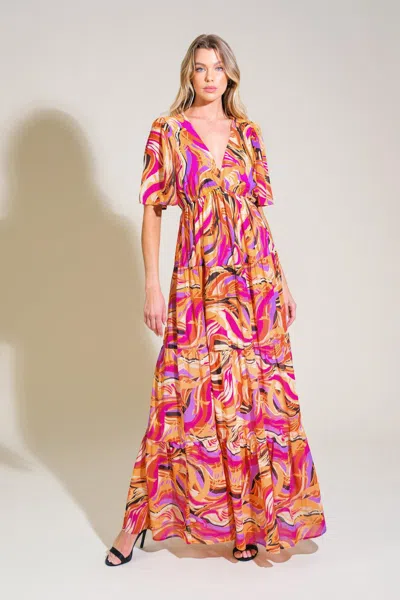 Truedames Refreshing Vibe Woven Maxi Dress In Multi