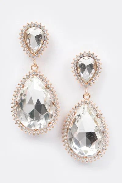Truedames Rhinestone Dangle Earring In Multi