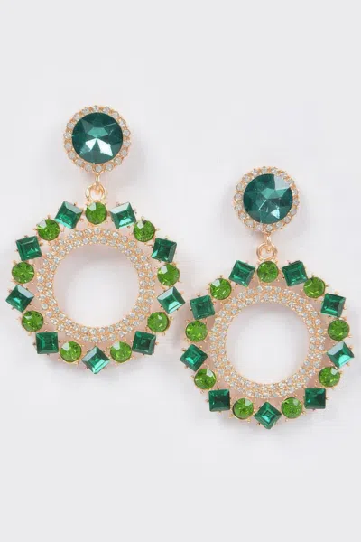 Truedames Rhinestone Earring In Multi