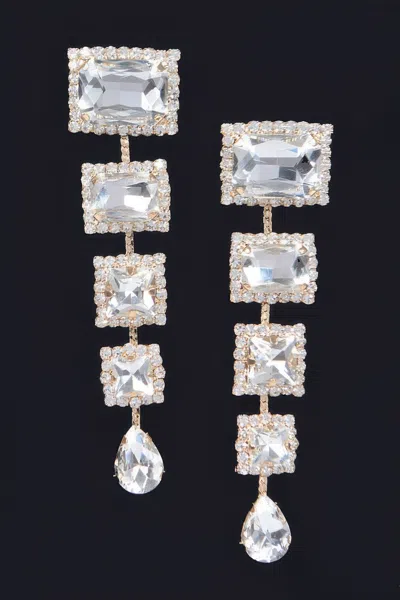 Truedames Rhinestone Earring In Multi