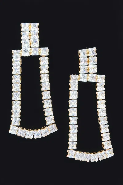 Truedames Rhinestone Earring In Multi