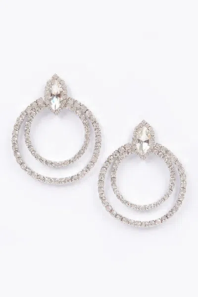 Truedames Rhinestone Earring In Multi