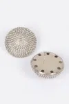 Truedames Rhinestone Earring In Silver