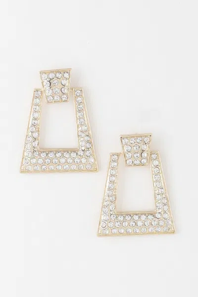 Truedames Rhinestone Fashion Earrings In Multi