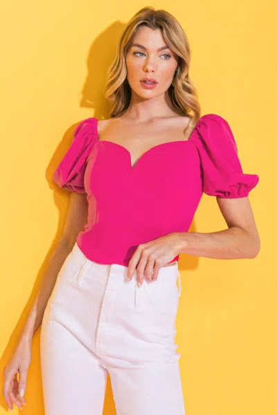 Truedames Rich Flex Woven Crop Top In Pink