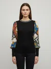 Truedames Rio& Rian Pullover Sweater In Black