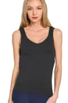 Truedames Seamless Tank Top In Black