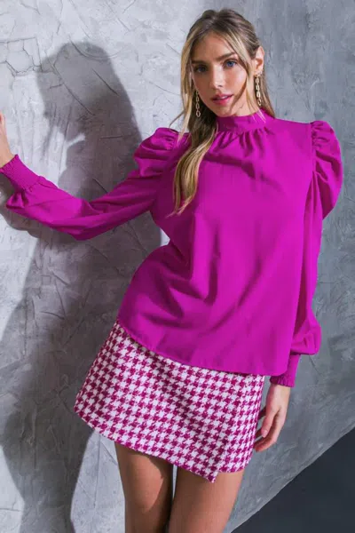 Truedames Set Yourself Free Blouse In Pink