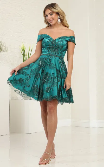 Truedames Short Prom Dresses In Green